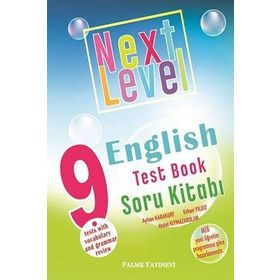 9. Sınıf Next Level English Test Book Soru Kitabı Palme Yayınları