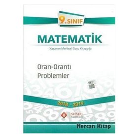 9. Sınıf Oran Orantı Problemler Sonuç Yayınları