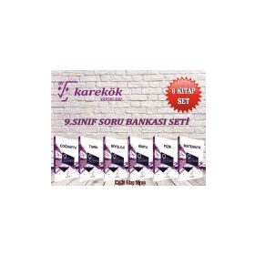 9.Sınıf Soru Bankası Seti 7 Kitap Karekök Yayınları