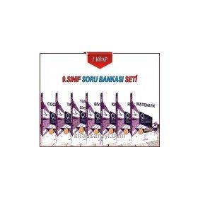 9.Sınıf Soru Bankası Seti 7 Kitap Karekök Yayınları