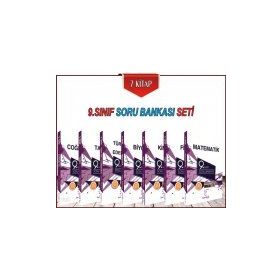 9.Sınıf Soru Bankası Seti 7 Kitap Karekök Yayınları