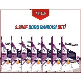 9.Sınıf Soru Bankası Seti 7 Kitap Karekök Yayınları