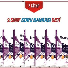 9.Sınıf Soru Bankası Seti 7 Kitap Karekök Yayınları