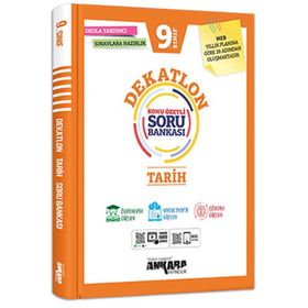 9. Sınıf Tarih Dekatlon Soru Bankası - Ankara Yayınları