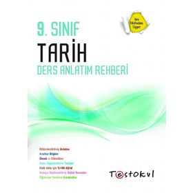 9. Sınıf Tarih Ders Anlatım Rehberi Test Okul Yayınları