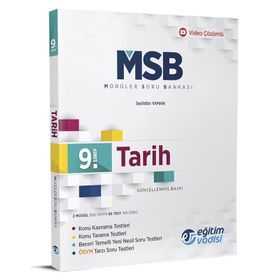 9. Sınıf Tarih Güncel Msb Modüler Soru Bankası Eğitim Vadisi Yayınları