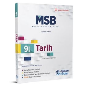 9. Sınıf Tarih Güncel Msb Modüler Soru Bankası Eğitim Vadisi Yayınları