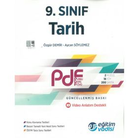 9. Sınıf Tarih Güncel Pdf Planlı Ders Föyü Eğitim Vadisi Yayınları Eğitim Vadisi Yayınları