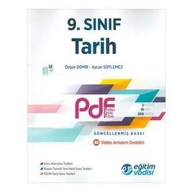 9. Sınıf Tarih Güncel Pdf Planlı Ders Föyü Eğitim Vadisi Yayınları Eğitim Vadisi Yayınları