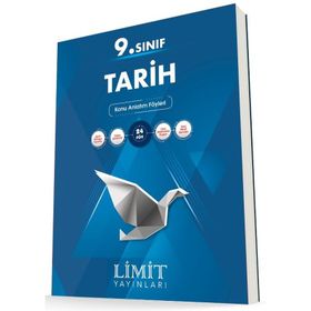 9. Sınıf Tarih Konu Anlatım Föyleri Limit Yayınları
