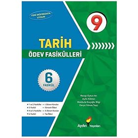 9 Sınıf Tarih Ödev Fasikülleri Aydın Yayınları