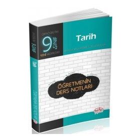 9. Sınıf Tarih Öğretmenin Ders Notları Editör Yayınları - Kollektif