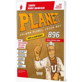 9. Sınıf Tarih Planet Orta ve İleri Düzey Soru Bankası-Uzman Yayınları