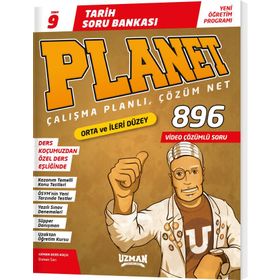 9. Sınıf Tarih Planet Orta ve İleri Düzey Soru Bankası-Uzman Yayınları