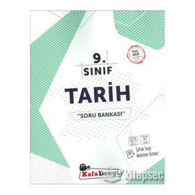 9 Sınıf Tarih Soru Bankası Kafadengi Yayınları