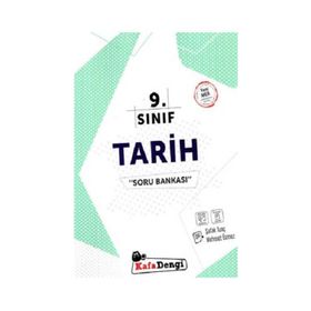 9 Sınıf Tarih Soru Bankası Kafadengi Yayınları