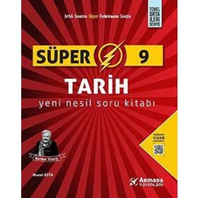 9. Sınıf Tarih Süper Yeni Nesil Soru Kitabı - Armada Yayınları
