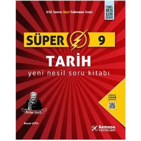 9. Sınıf Tarih Süper Yeni Nesil Soru Kitabı - Armada Yayınları