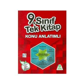 9. Sınıf Tek Kitap Konu Anlatımlı Örnek Akademi Yayınları