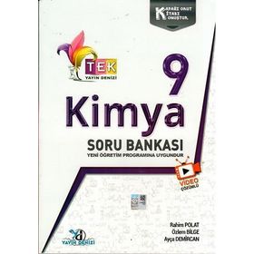 9. Sınıf TEK Soru Bankası Kimya - Yayın Denizi Yayınları