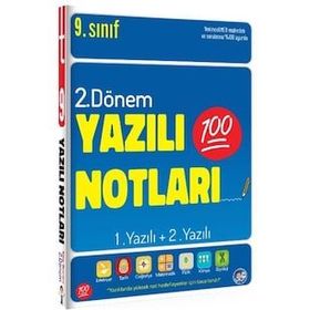 9.Sınıf Tüm Dersler 2.Dönem 1.Yazılı ve 2.Yazılı Notları Tonguç Akademi Yayınları