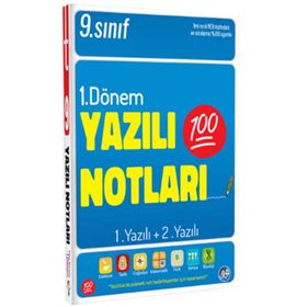 9.Sınıf Tüm Dersler 2.Dönem 1.Yazılı ve 2.Yazılı Notları Tonguç Akademi Yayınları