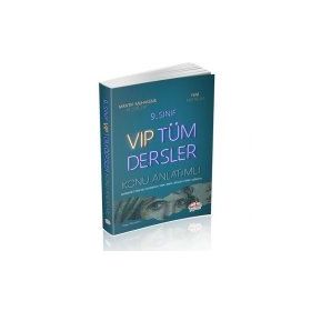 9. Sınıf Tüm Dersler Konu Anlatımlı Editör Yayınları