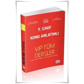 9. Sınıf Tüm Dersler Konu Anlatımlı Editör Yayınları