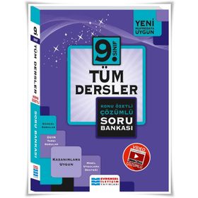 9. Sınıf Tüm Dersler Konu Özetli Video Çözümlü Soru Bankası Evrensel İletişim Yayınları
