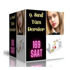 9.Sınıf Tüm Dersler Online Görüntülü Eğitim Seti