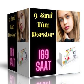 9.Sınıf Tüm Dersler Online Görüntülü Eğitim Seti