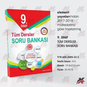 9. SINIF TÜM DERSLER SORU BANKASI - KOMISYON
