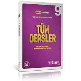 9.Sınıf Tüm Dersler Soru Bankası - Sınav Yayınları