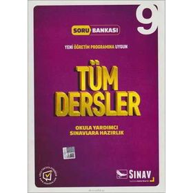 9.Sınıf Tüm Dersler Soru Bankası - Sınav Yayınları