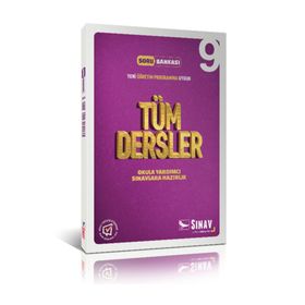 9.Sınıf Tüm Dersler Soru Bankası - Sınav Yayınları