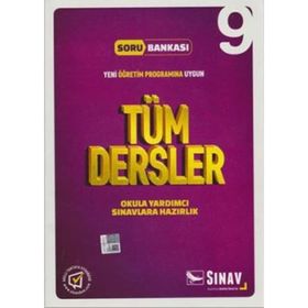 9.Sınıf Tüm Dersler Soru Bankası - Sınav Yayınları