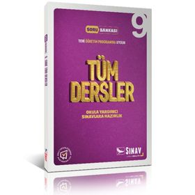 9.Sınıf Tüm Dersler Soru Bankası - Sınav Yayınları