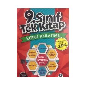 9. Sınıf Tüm Dersler Tek Kitap Konu Anlatımlı Örnek Akademi Yayınları