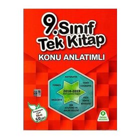 9. Sınıf Tüm Dersler Tek Kitap Konu Anlatımlı Örnek Akademi Yayınları