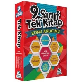 9. Sınıf Tüm Dersler Tek Kitap Konu Anlatımlı Örnek Akademi Yayınları