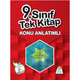 9. Sınıf Tüm Dersler Tek Kitap Konu Anlatımlı Örnek Akademi Yayınları