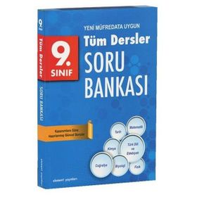 9. Sınıf Tüm Dersler Yaprak Test Soru Bankası Element Yayınları