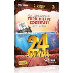 9. Sınıf Türk Dili ve Edebiyatı 24 Adımda Özel Konu Anlatımlı Soru Bankası Sınav Yayınları