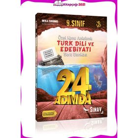 9. Sınıf Türk Dili ve Edebiyatı 24 Adımda Özel Konu Anlatımlı Soru Bankası Sınav Yayınları