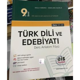9. Sınıf Türk Dili ve Edebiyatı Daf Ders Anlatım Föyleri 1- 44 Eis Yayınları