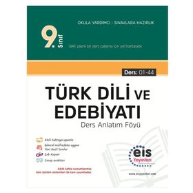 9. Sınıf Türk Dili ve Edebiyatı Daf Ders Anlatım Föyleri 1- 44 Eis Yayınları