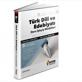 9. Sınıf Türk Dili ve Edebiyatı Ders İşleyiş Modülleri-Aydın Yayınları