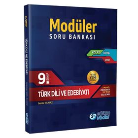 9. Sınıf Türk Dili ve Edebiyatı Güncel Msb Modüler Soru Bankası Eğitim Vadisi Yayınları