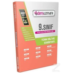 9. Sınıf Türk Dili ve Edebiyatı Konu Anlatım Modülleri - Ders Uzmanı Yayınları