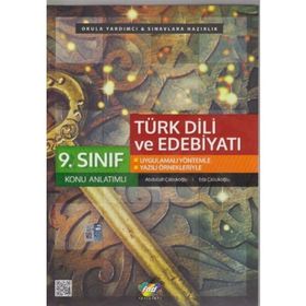 9.Sınıf Türk Dili ve Edebiyatı Konu Anlatımlı Fdd Yayınları